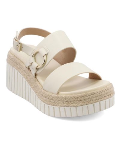 MIA Women's Yuna Round Toe Wedge Sandals