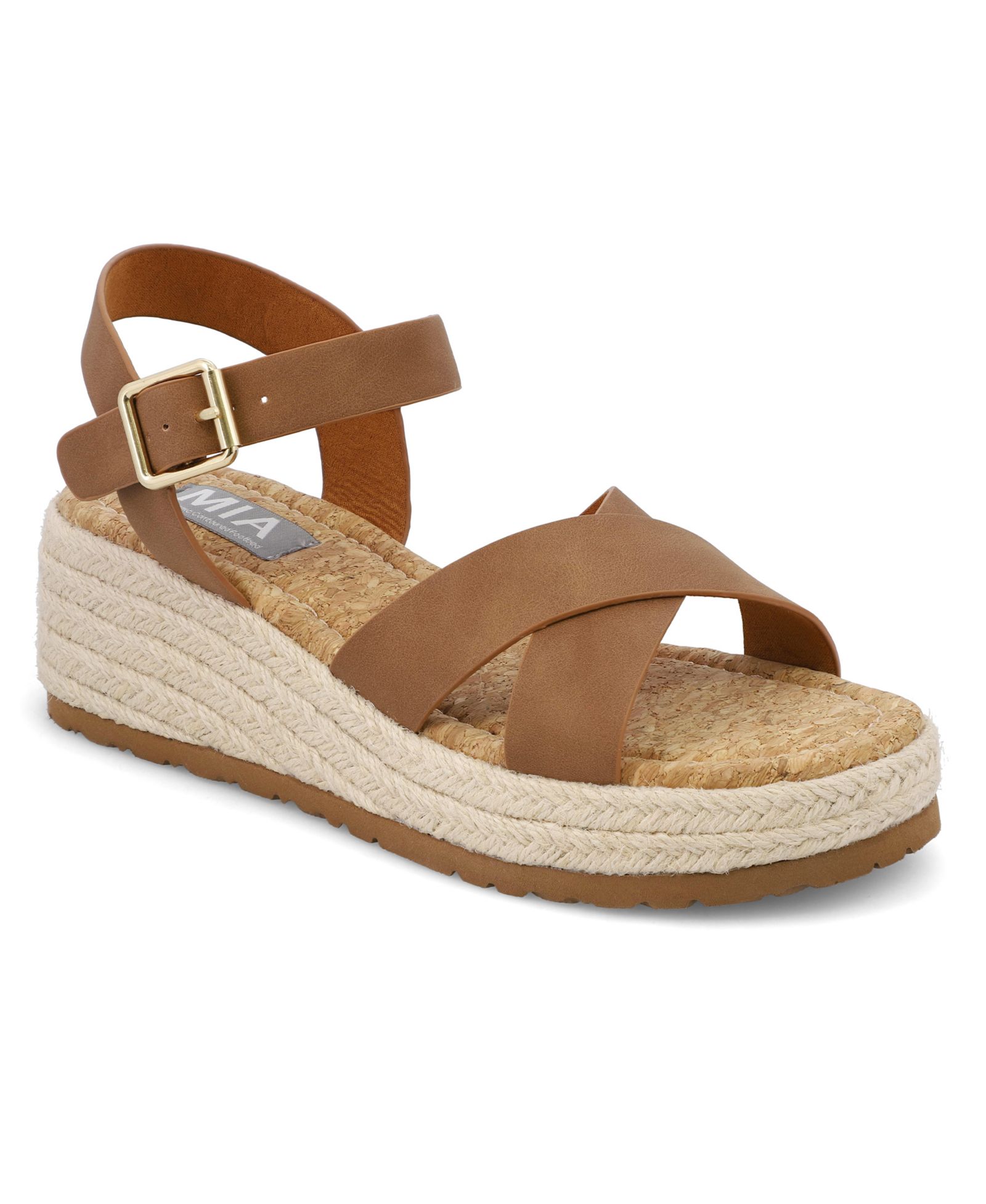 MIA Women's Nikky Espadrille Wedge Sandals