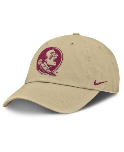 Nike Мужская регулируемая кепка Florida State Seminoles Primetime Club, Gold