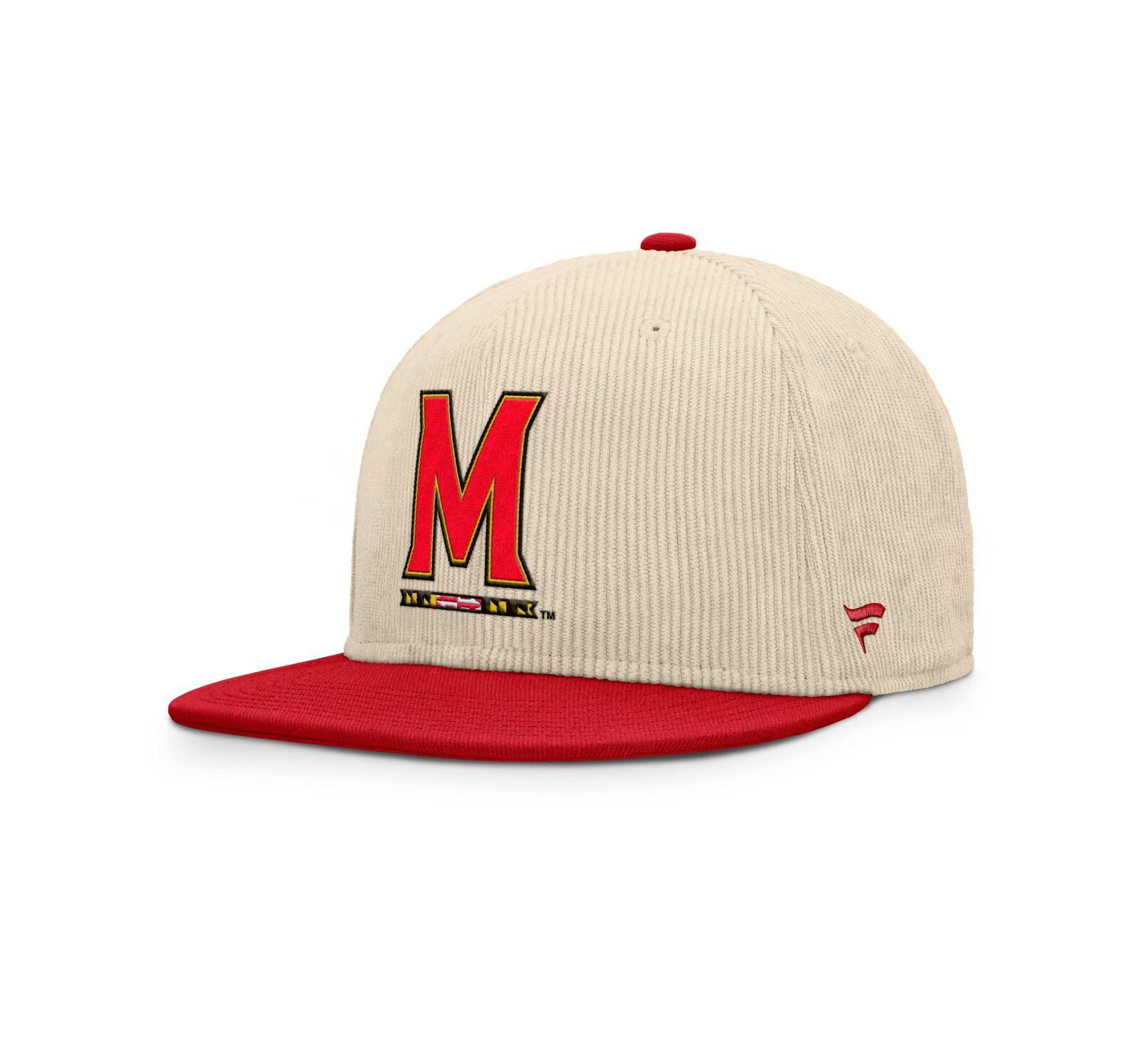 Fanatics Men's Tan Maryland Terrapins Catcher Snapback Hat