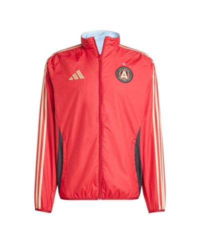 Adidas Men's Red Atlanta United FC 2025 Anthem Reversible Full-Zip Jacket