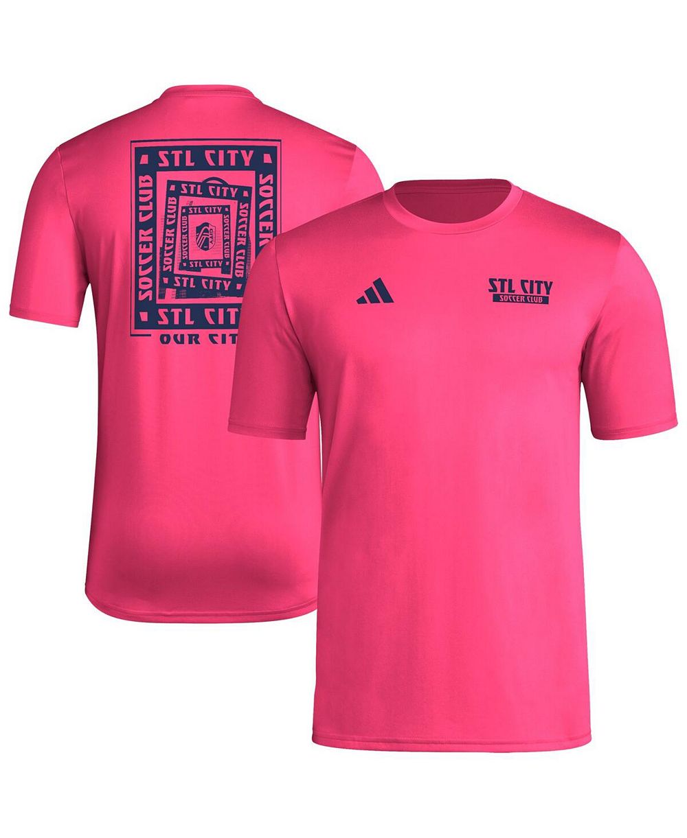 Adidas Men's Red St. Louis City SC Local Wrap T-Shirt