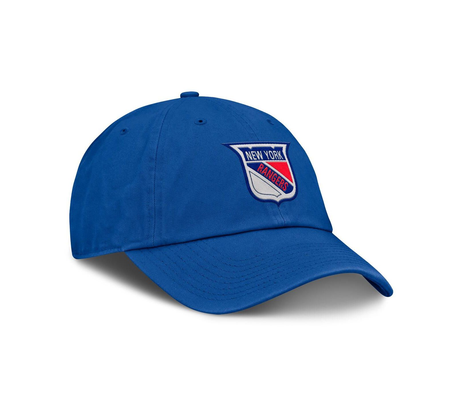 Мужская регулируемая кепка Fanatics Royal New York Rangers Decades Collection