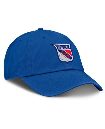 Мужская регулируемая кепка Fanatics Royal New York Rangers Decades Collection