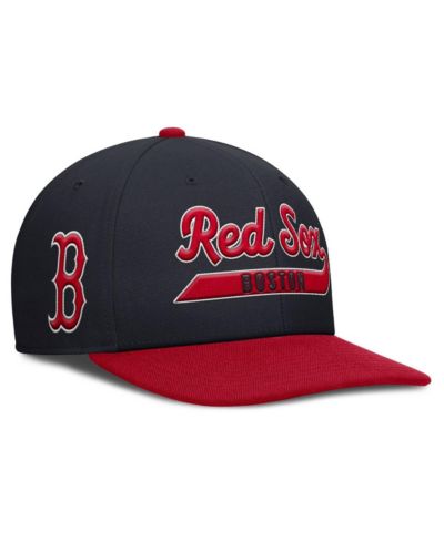 Мужская кепка Nike Boston Red Sox Pro Performance Snapback, темно-синяя/красная