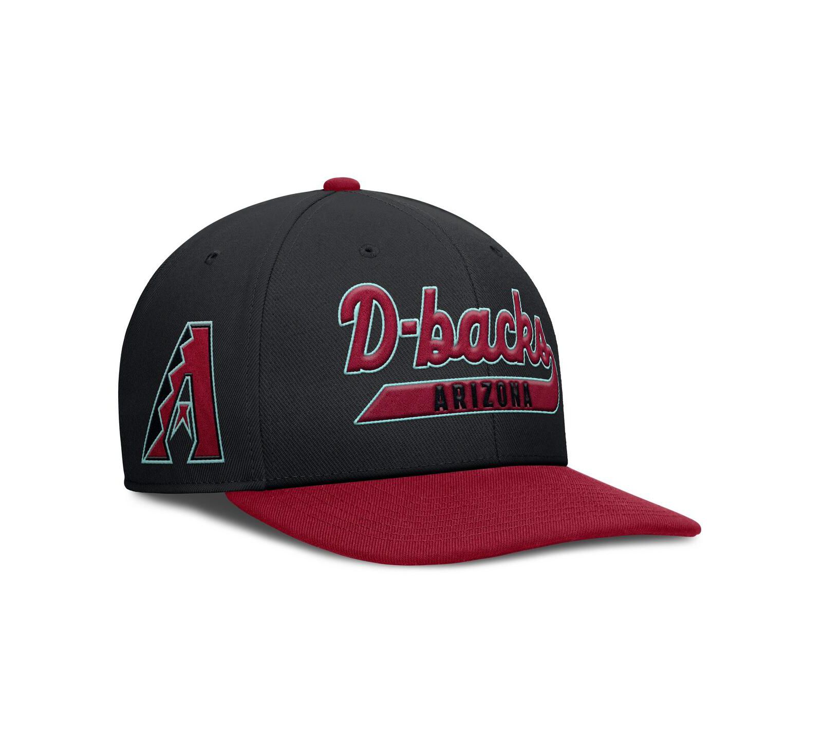 Кепка Nike Men's Black/Red Arizona Diamondbacks Pro Performance Snapback