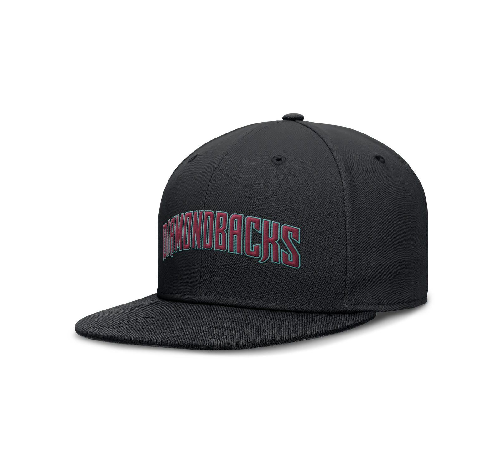Nike Men's Black Arizona Diamondbacks True Performance Fitted Hat