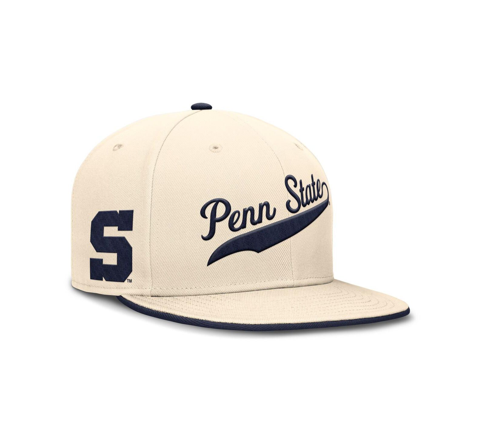 Nike Men's Natural Penn State Nittany Lions Primetime True Performance Fitted Hat