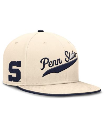 Nike Men's Natural Penn State Nittany Lions Primetime True Performance Fitted Hat