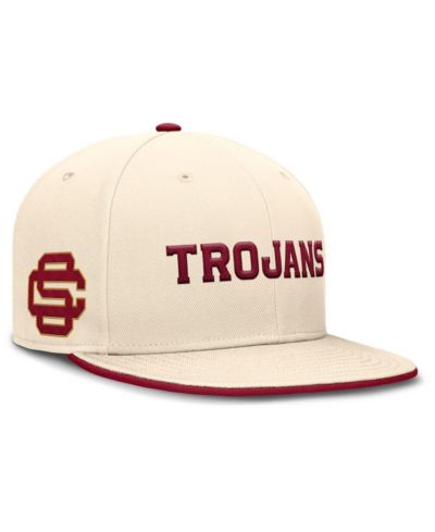 Мужская кепка Nike Natural USC Trojans Primetime True Performance Fitted