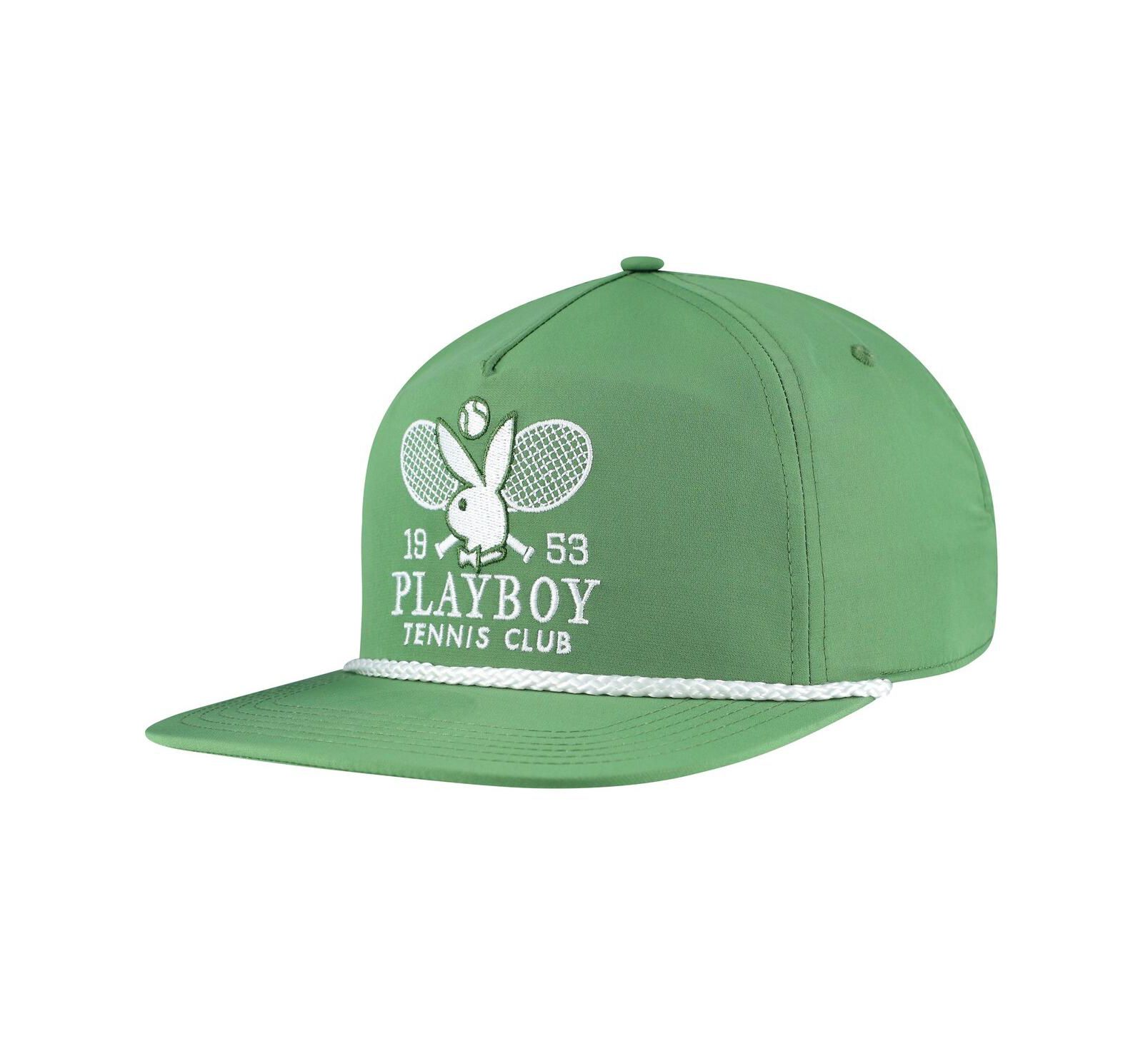 Мужская регулируемая кепка Lids Playboy Tennis Club, цвет Kelly Green