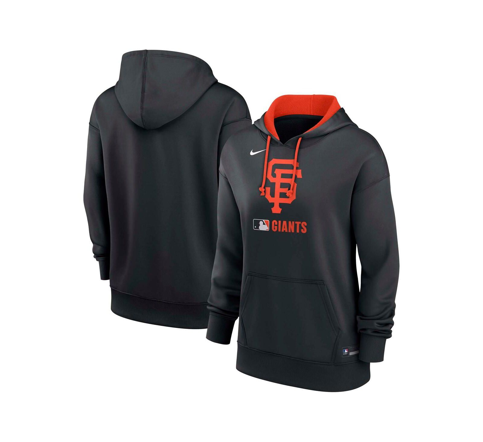 Nike Women's Black San Francisco Giants Authentic Collection Performance Pullover Hoodie