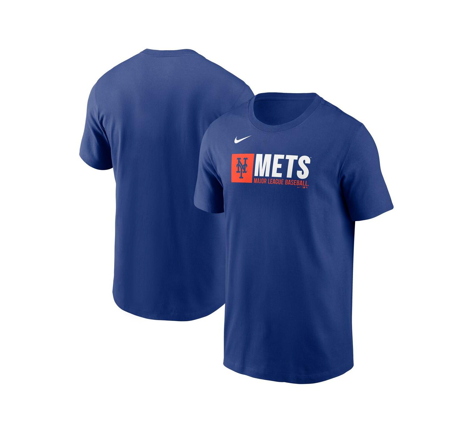 Мужская футболка Nike Royal New York Mets Team Block