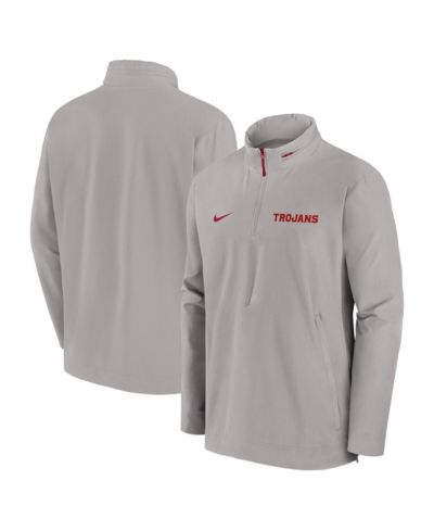 Ветровка Nike Men's Pewter USC Trojans Sideline Coaches Quarter-Zip