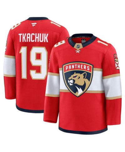 Мужская джерси Fanatics Matthew Tkachuk Red Florida Panthers Home Premium