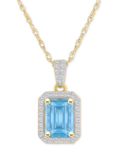 Aquamarine / Gold