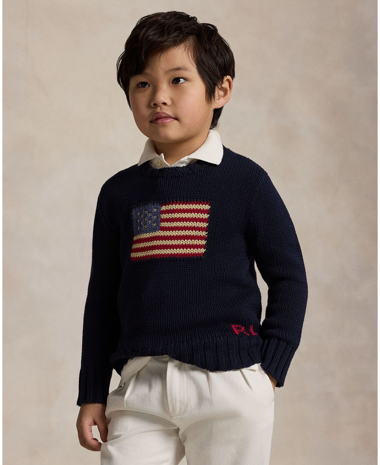 Свитер Polo Ralph Lauren Iconic Flag для малышей и маленьких мальчиков