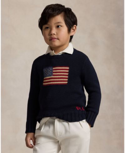 Свитер Polo Ralph Lauren Iconic Flag для малышей и маленьких мальчиков