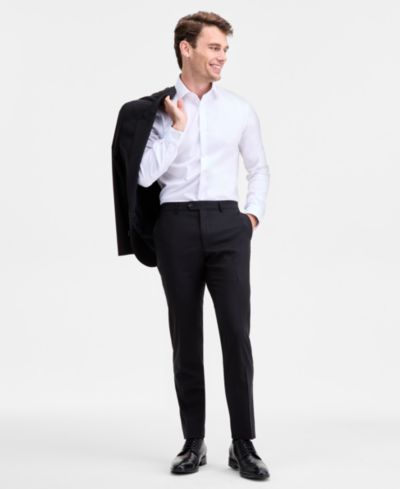 Мужские брюки Ted by Ted Baker Modern-Fit Stretch Wool-Blend Suit Separate