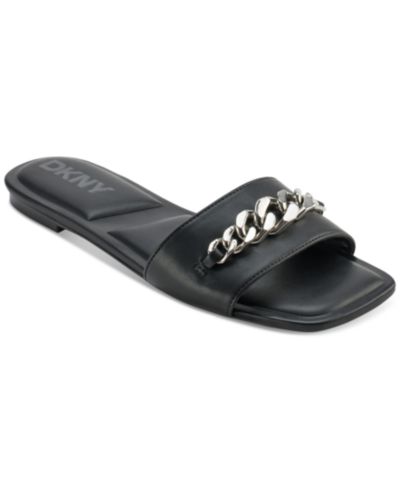 Женские сандалии DKNY Women's Dania Chain Slide Flat