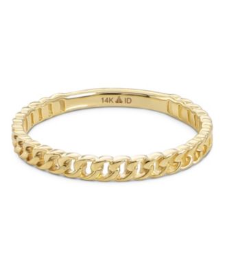 DEVATA кольцо Cuban Link в 14K Gold