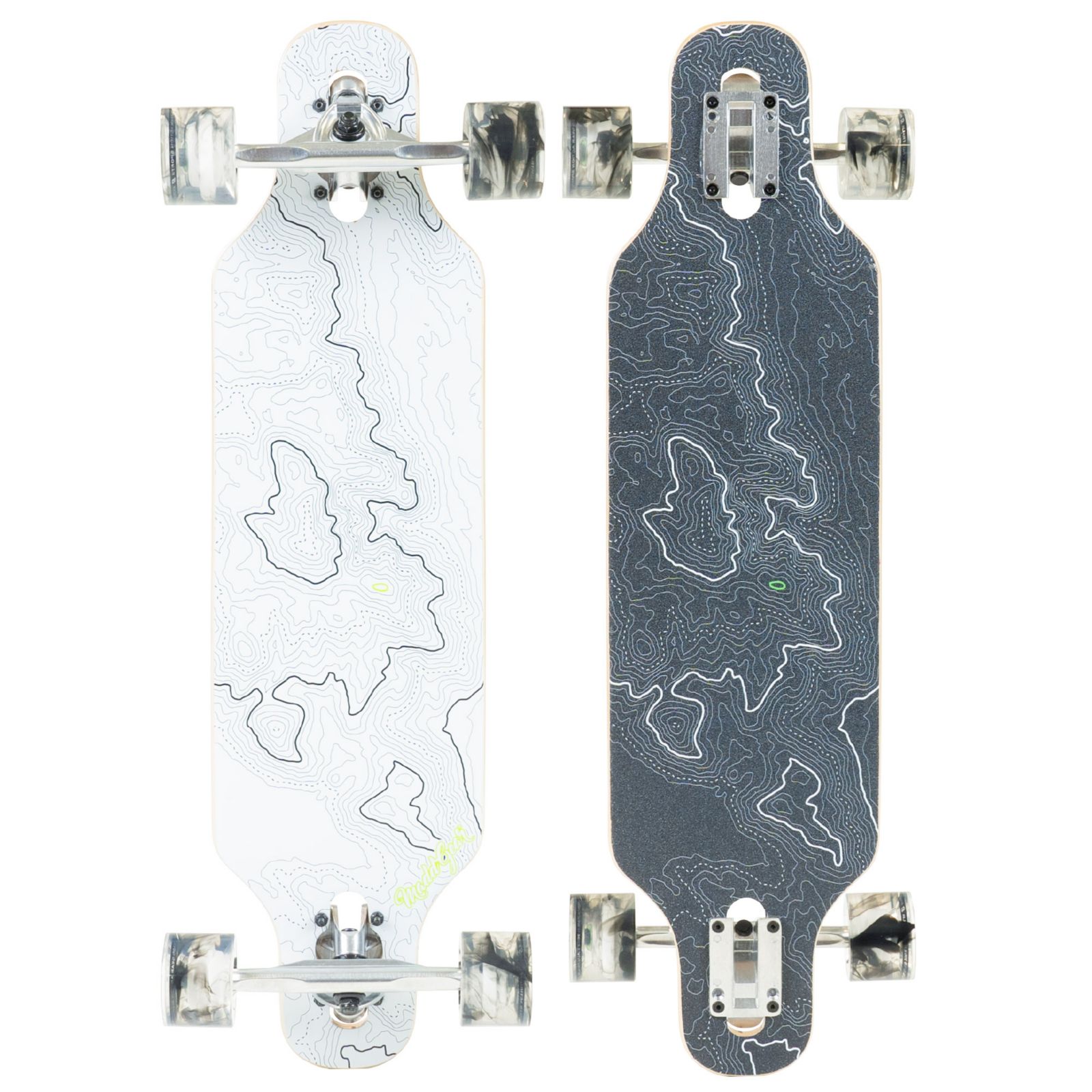 Скейтборд Madd Gear Glide Drop Through Longboard 31" x 8" 8-Ply Maple, 70mm Wheels, ABEC-7 Bearings