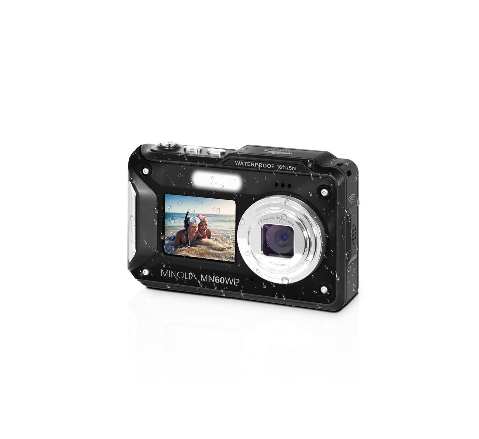 Minolta MN60WP 48MP 4K Ultra HD Waterproof Digital Camera