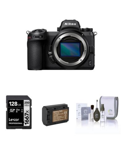 Беззеркальная камера Nikon Z 7II с дополнительным аккумулятором и набором для чистки