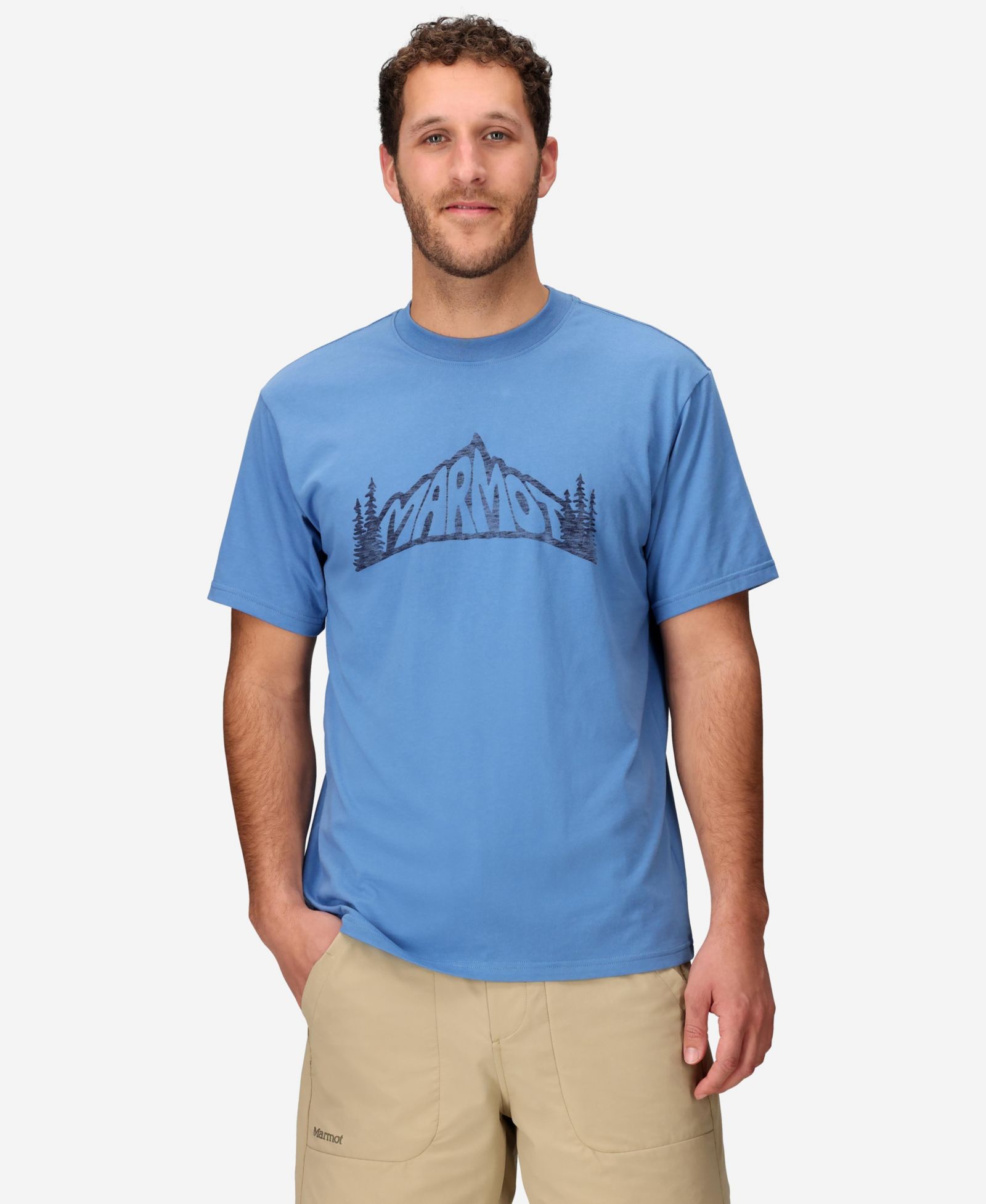 Marmot Men's Peaks and Trees Short Sleeve T-Shirt
