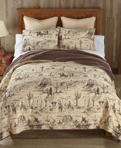 Donna Sharp Cowboy Western 2-Pc. Quilt Set, Twin
