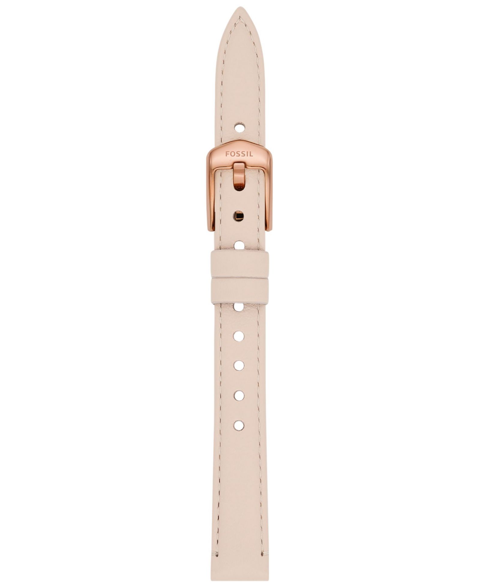 Fossil Women's Nude Leather Watch Band, 12mm
