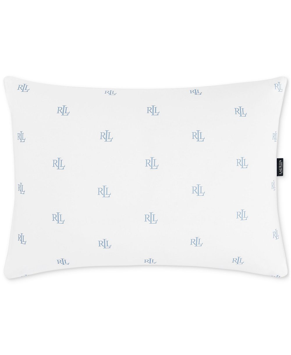 Lauren Ralph Lauren Logo Extra Firm Density Down Alternative Pillow, King
