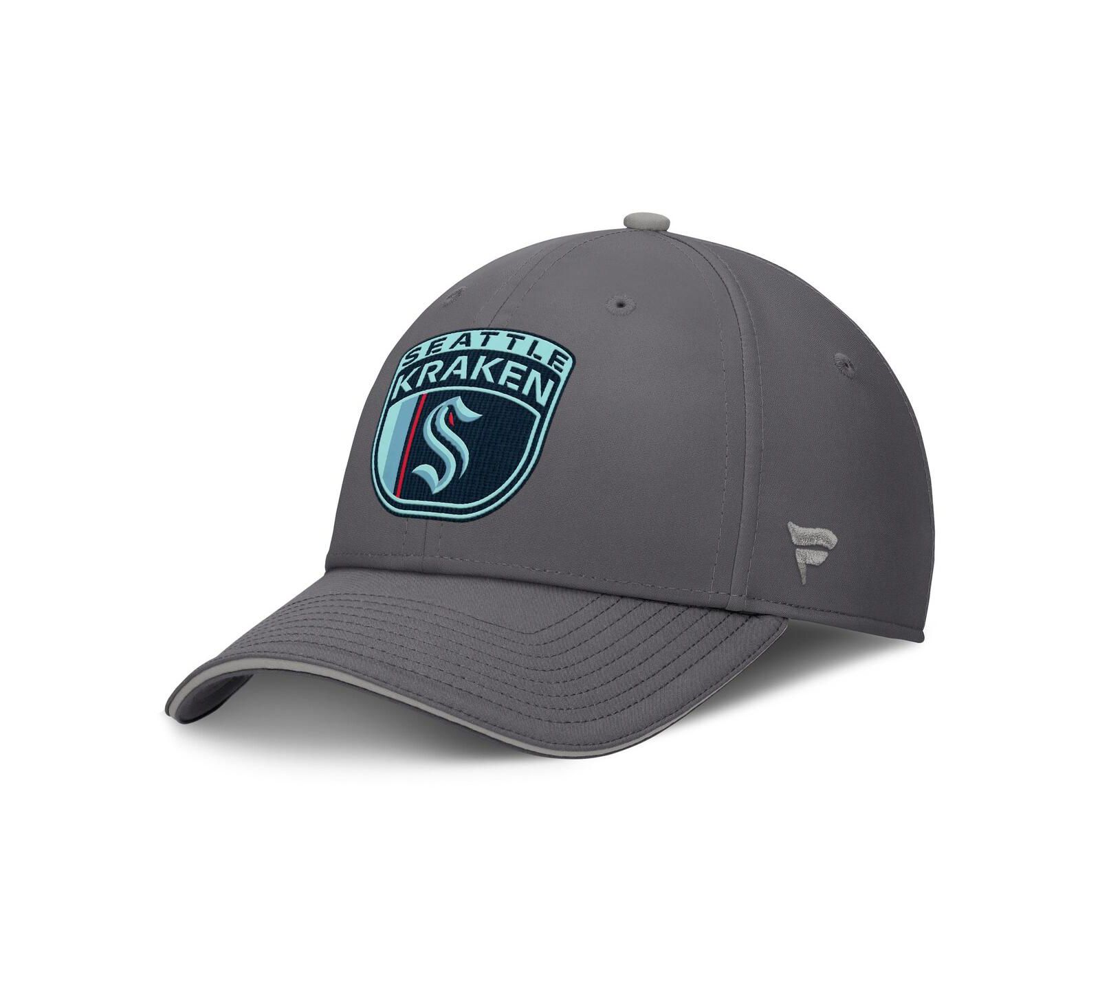 Fanatics Men's Gray Seattle Kraken Home Ice Flex Hat