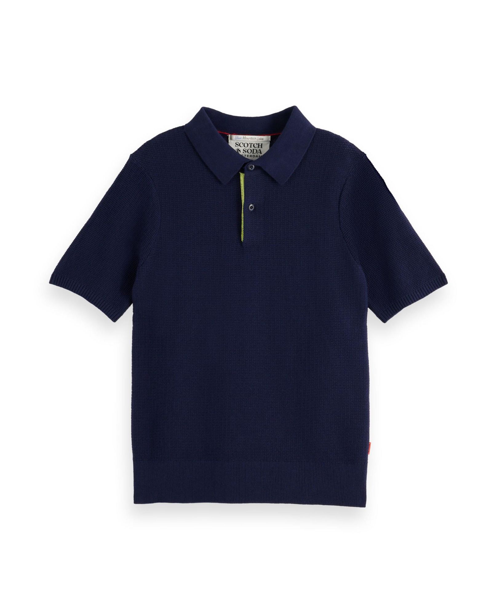 Структурированное трикотажное поло для мальчиков SCOTCH & SODA