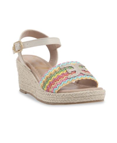 Сандалии-эспадрильи Sam Edelman Little and Big Girls Lucia Band Wedge