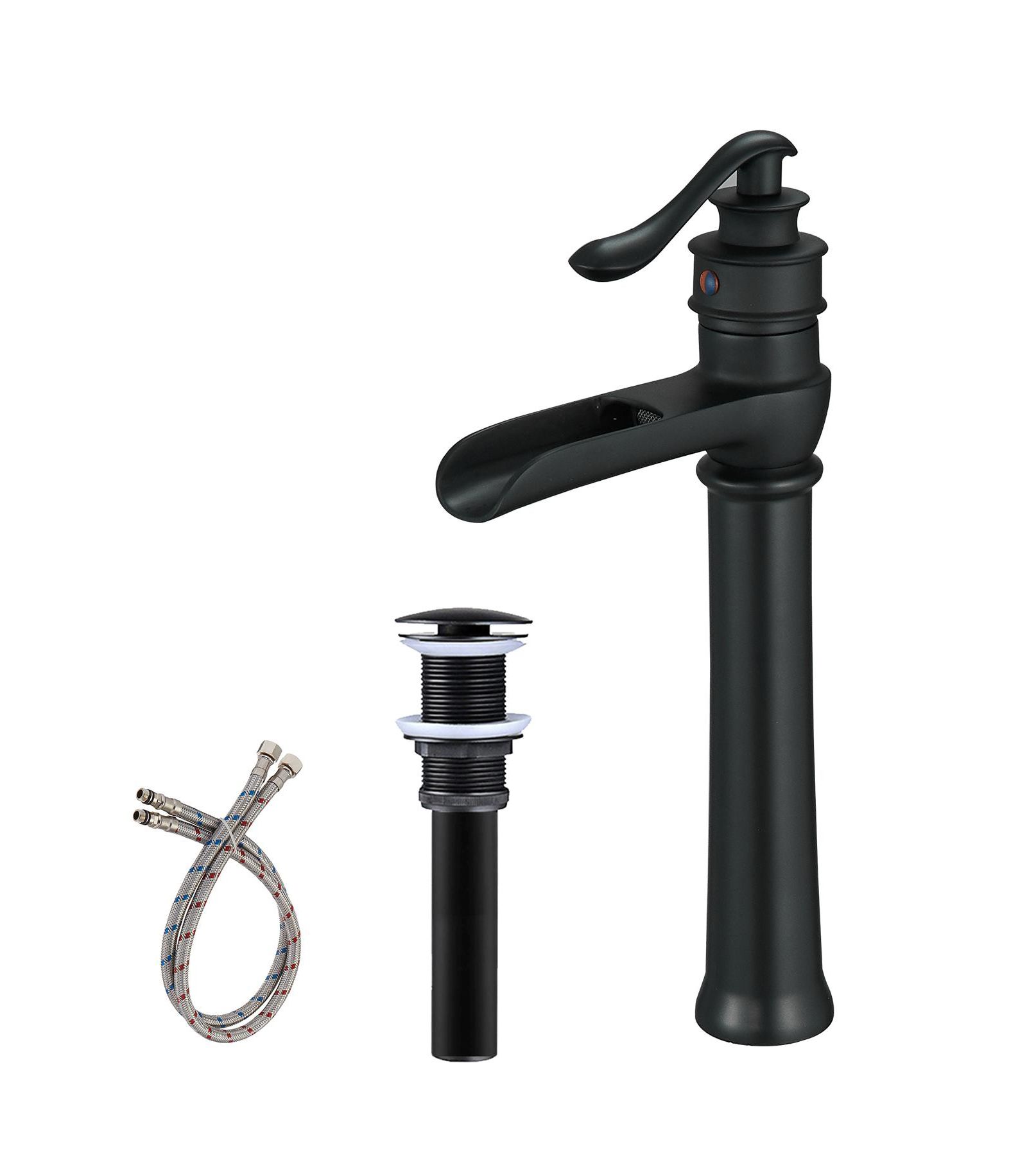 Greenspring Waterfall Single Hole Single-Handle Vessel Bathroom Faucet