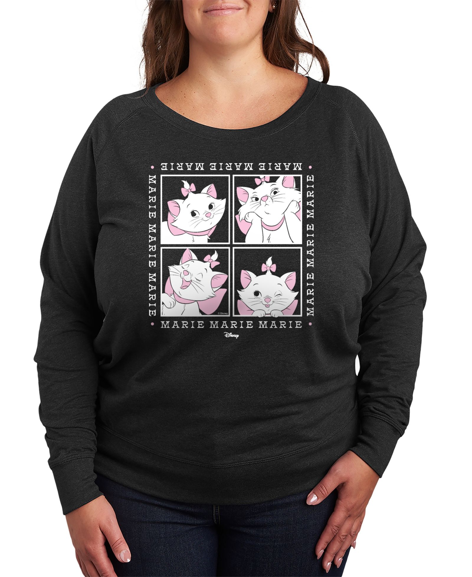 Футболка Plus Size Hybrid Apparel The Aristocrats Marie Graphic Pullover
