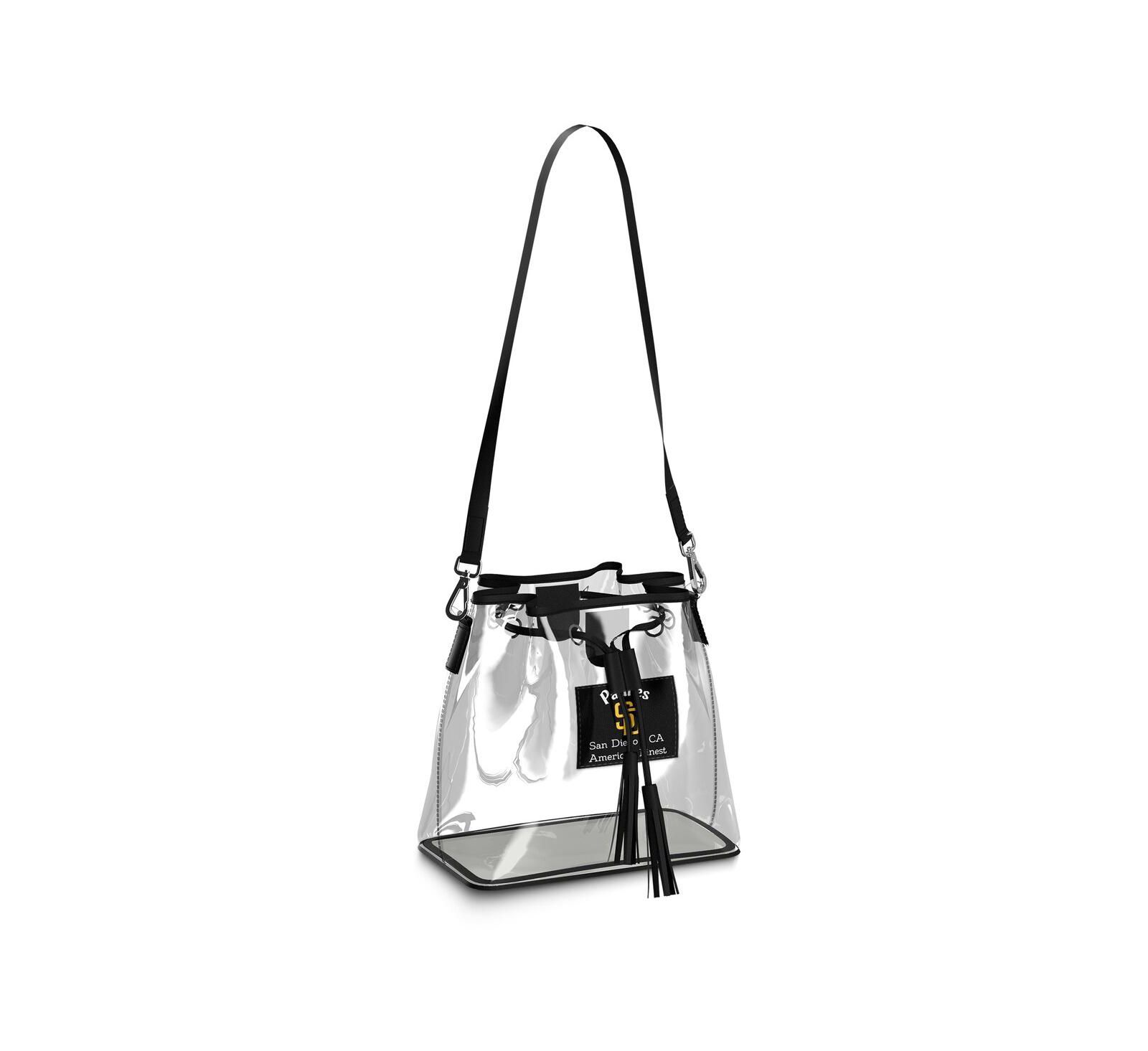 Прозрачная сумка-ведро WEAR by Erin Andrews San Diego Padres Clear Stadium Bucket Purse