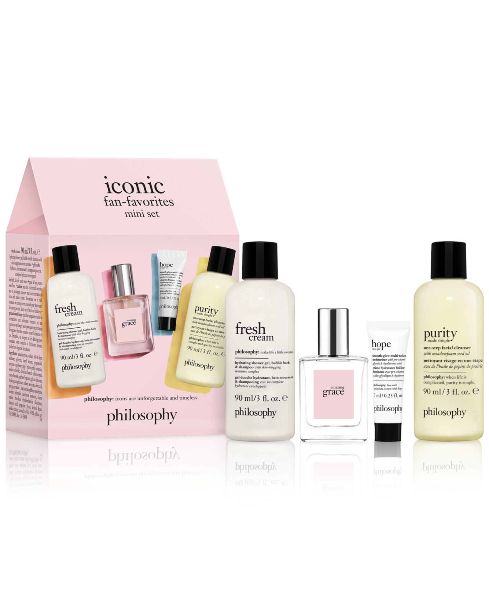 Набор миниатюр philosophy 4-Pc. Iconic Fan-Favorites