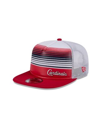 Мужская кепка New Era Red St. Louis Cardinals Team Horizon 9FIFTY A-Frame Trucker Snapback