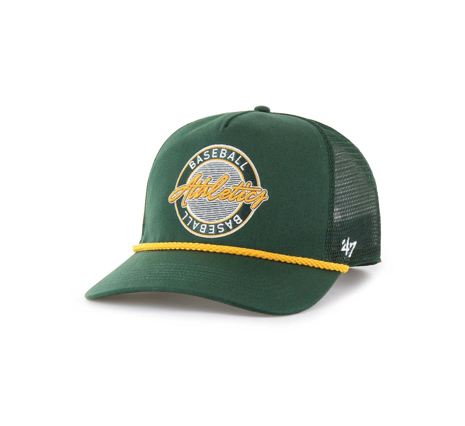 Мужская регулируемая кепка '47 Brand Green Oakland Athletics Promenade Hitch