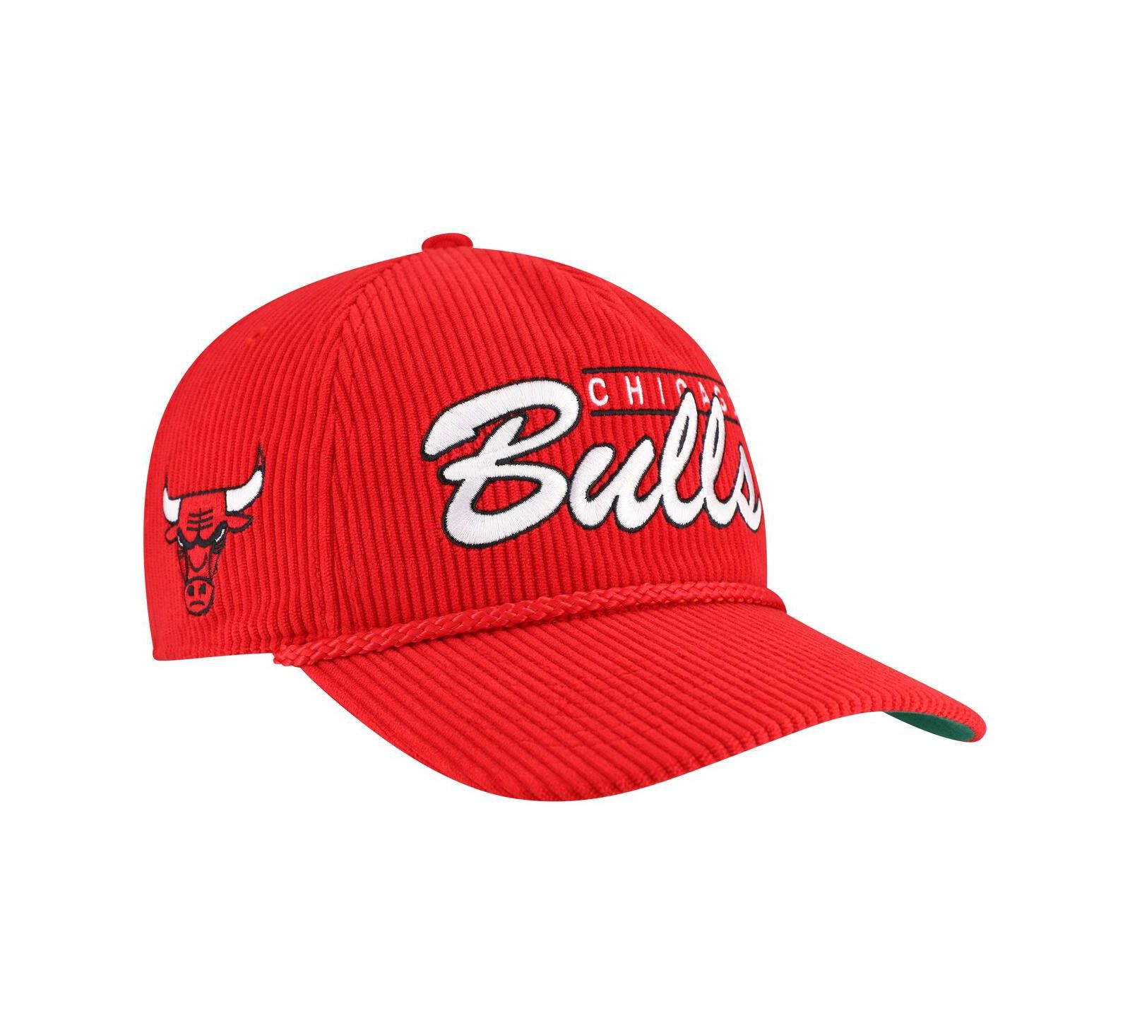 Кепка '47 Brand Men's регулируемая Chicago Bulls Double Header Sidepatch Cord Hitch, красная