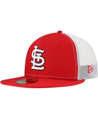 Мужская кепка New Era 59FIFTY Trucker Fitted, красная, St. Louis Cardinals