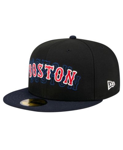 Мужская кепка New Era Boston Red Sox Shadow Stitch 59FIFTY Fitted