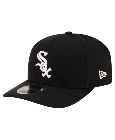 Мужская регулируемая кепка New Era Black Chicago White Sox Player Replica 9SEVENTY