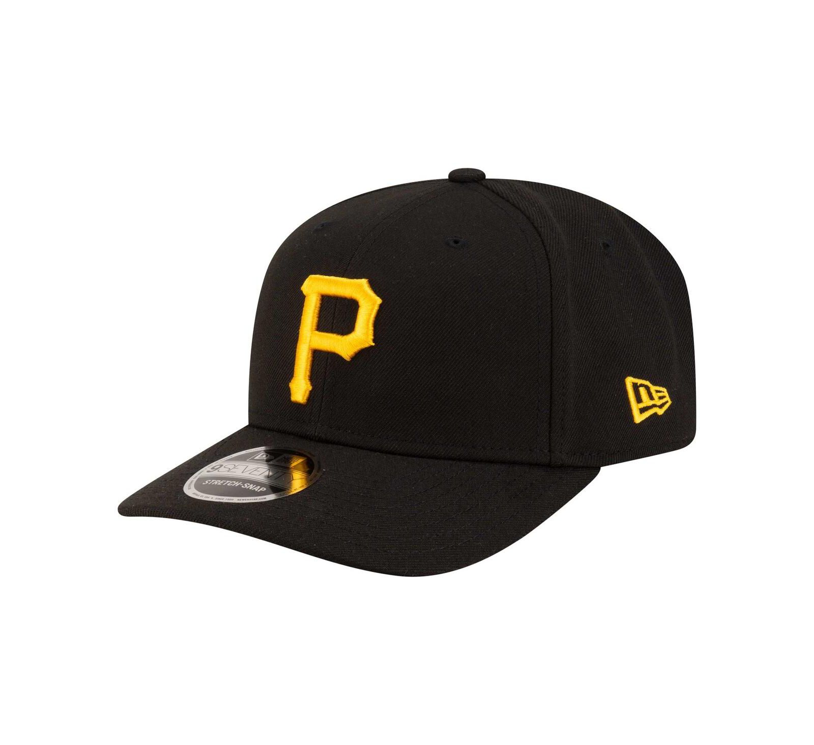 Музыкантская кепка New Era Pittsburgh Pirates Player Replica 9SEVENTY Adjustable Black