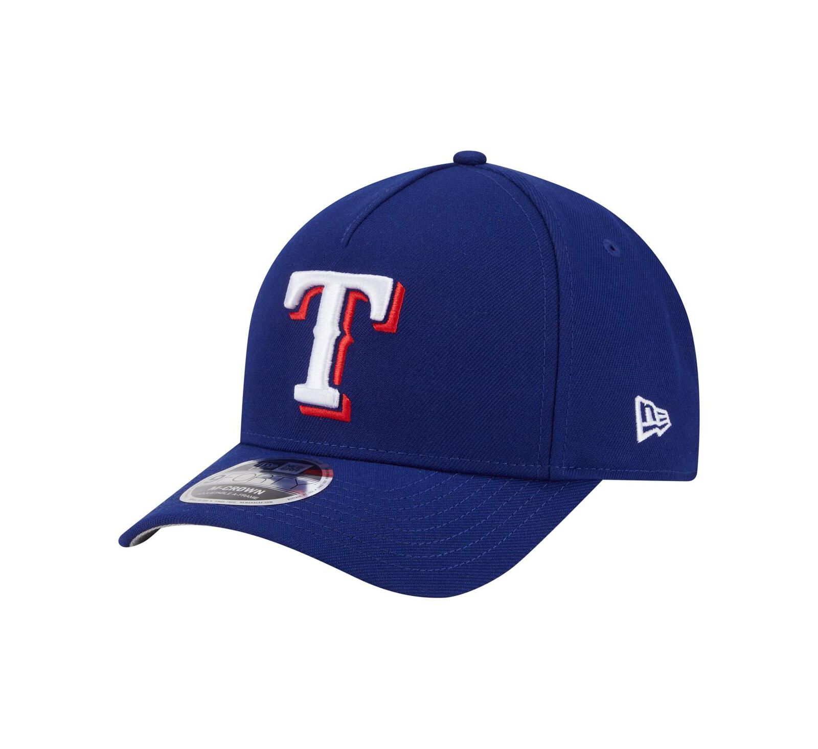 Мужская регулируемая кепка New Era Royal Texas Rangers 9FORTY M-Crown