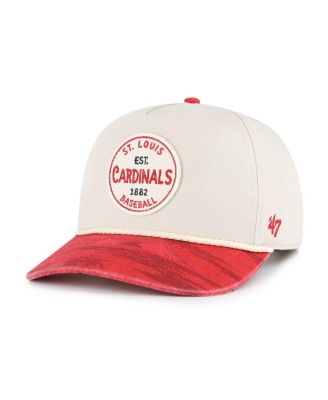 '47 Brand Мужская регулируемая кепка St. Louis Cardinals Fiji Rope Hitch Cream/Red