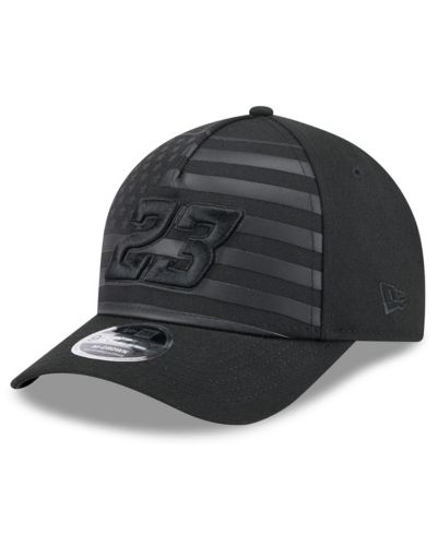 Кепка New Era Men's Black Bubba Wallace American Flag 9FORTY M-Crown A-Frame Adjustable