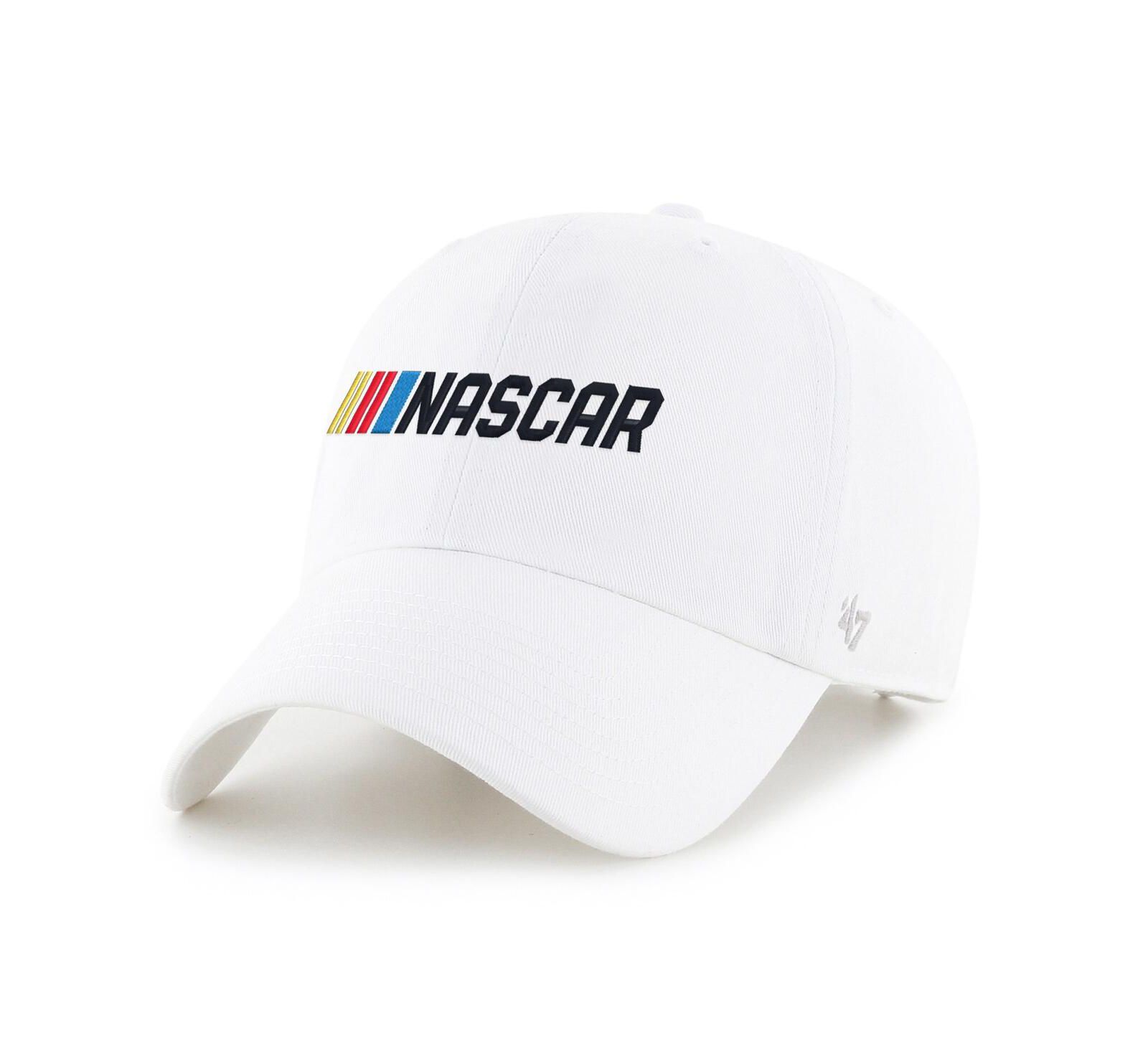 Мужская регулируемая кепка '47 Brand NASCAR White